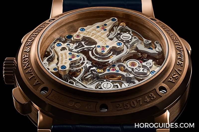 朗格Triple Split三追針計(jì)時(shí)，推出貴氣藍(lán)金新色-復(fù)刻表