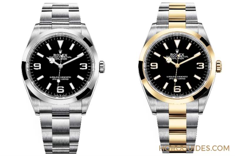 2021勞力士Explorer小表徑36，復(fù)古回歸！還有全新半金款-復(fù)刻表