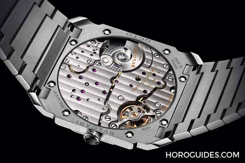 這樣的喀什米爾藍面，美絕了！BVLGARI Octo Finissimo超薄自動上鏈精鋼腕表-復刻表