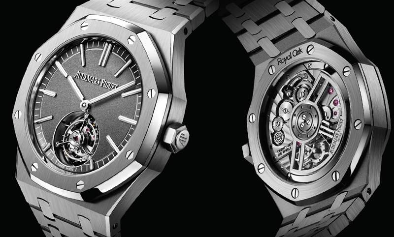 愛彼皇家橡樹首款自動上鏈飛行陀飛輪現身，罕見鈦金屬款話題加碼-復刻表