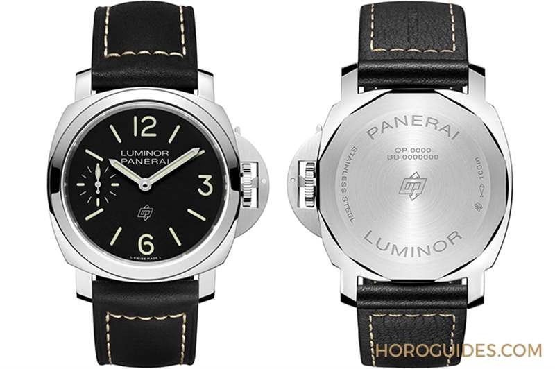 OP logo魅力二連發(fā)！沛納海Luminor手動上鏈腕表PAM1084與PAM1086-復(fù)刻表