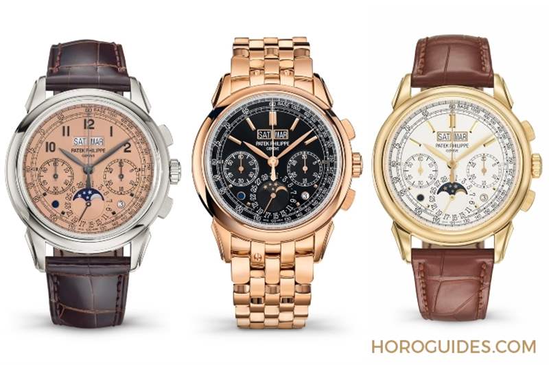 貴金屬家族全員到齊|百達翡麗5270J-001萬年歷計時碼表-復刻表