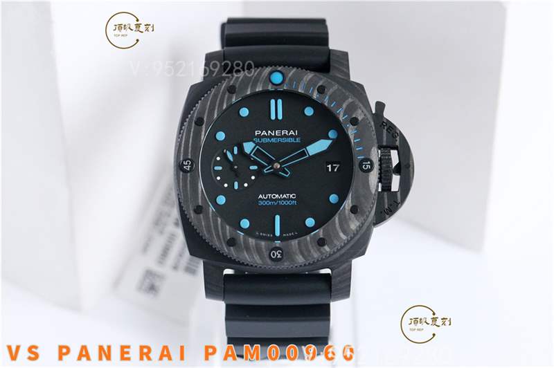 VS廠沛納海pam960碳纖維腕表復(fù)刻做工怎么樣,42mm亞洲人專屬-復(fù)刻表