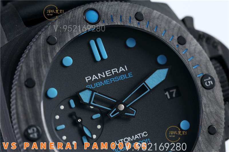 VS廠沛納海pam960碳纖維腕表復(fù)刻做工怎么樣,42mm亞洲人專屬-復(fù)刻表