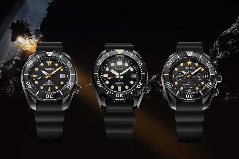 精工Prospex黑色系列限量版腕表-復刻表