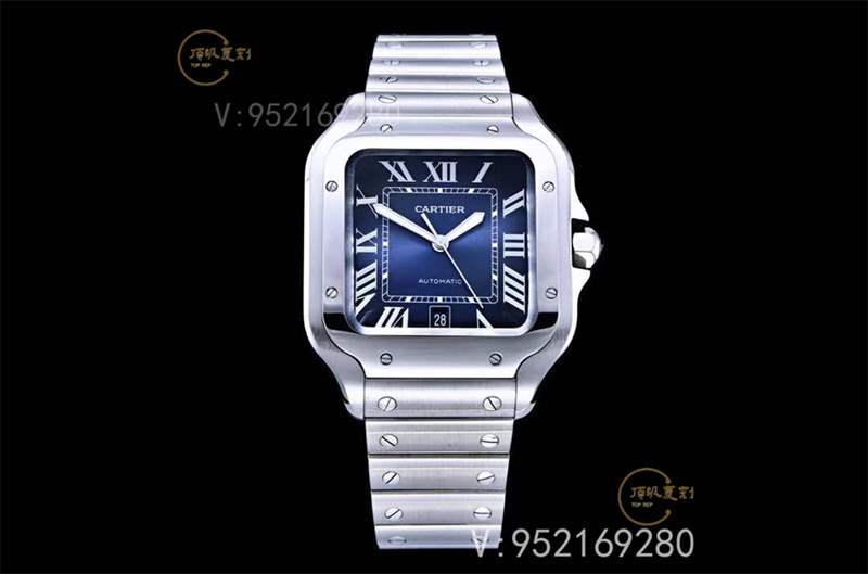 GF廠復(fù)刻卡地亞藍血貴族山度士桑托斯腕表可以入手嗎-復(fù)刻表