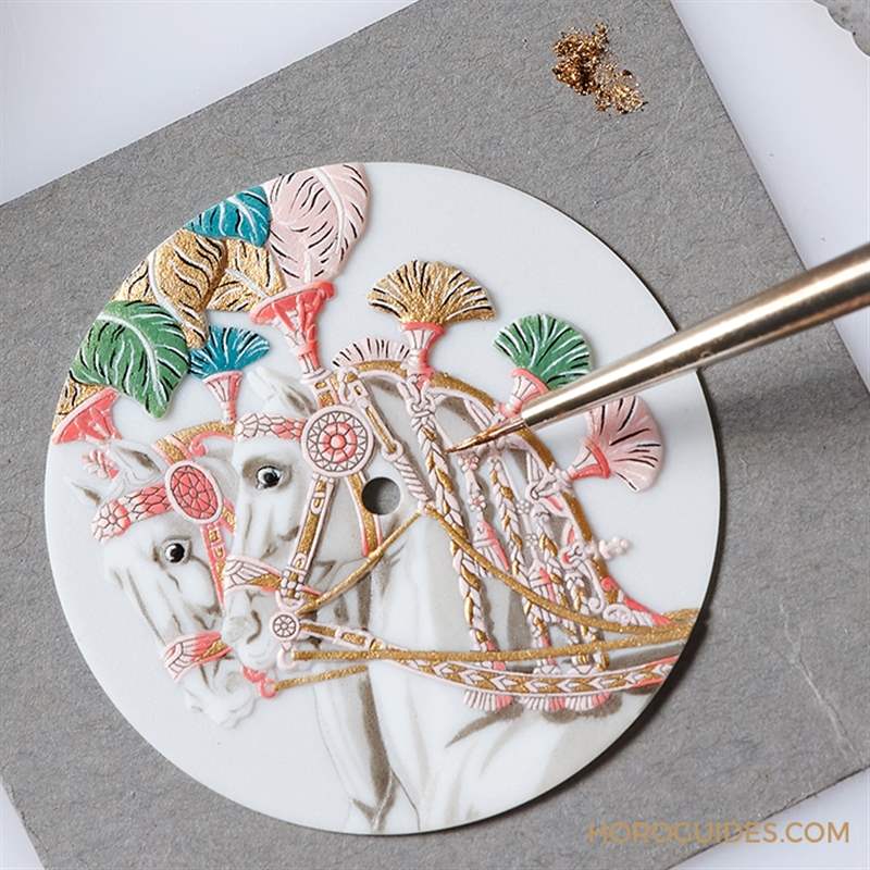 腕上光車駿馬｜愛馬仕Arceau Harnais Fran?ais Remix工藝表-復刻表