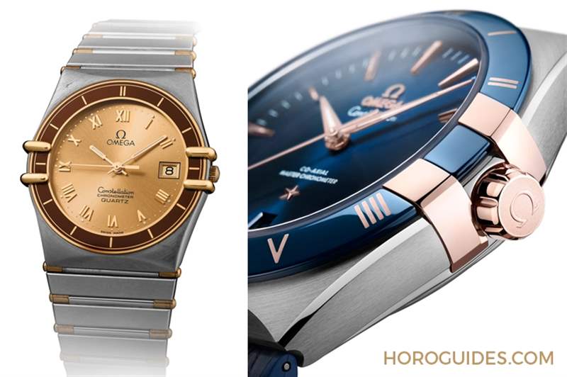表徑再放大、拋光陶瓷表圈，OMEGA星座系列男表脫胎換骨更有型-復(fù)刻表