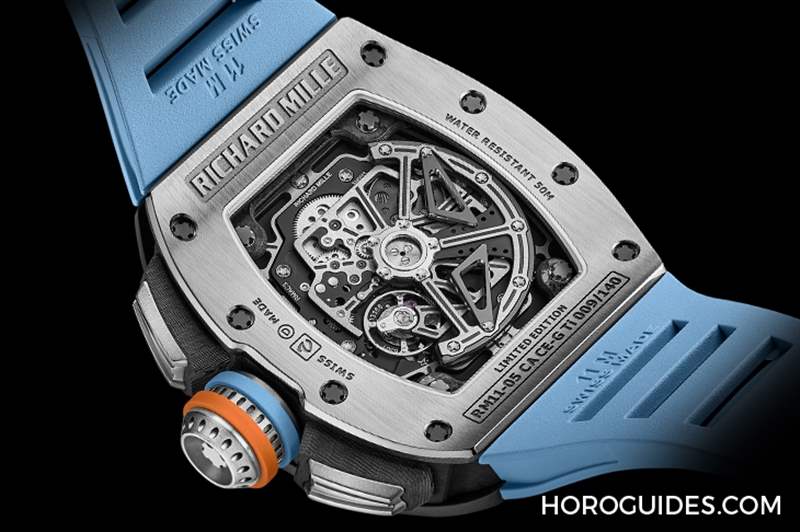 理查德米勒RICHARD MILLE新款RM 11-05，輕盈如鈦、硬度比擬鉆石！-復刻表