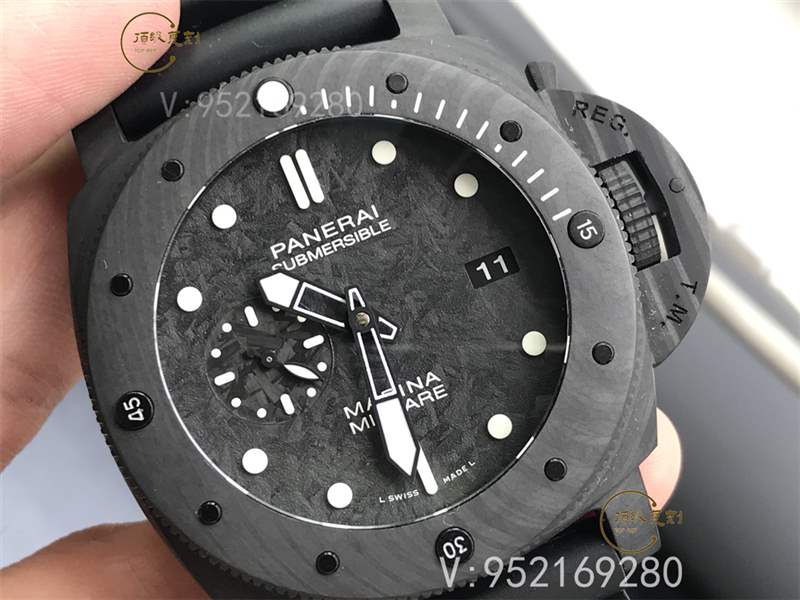 VS廠沛納海979碳纖維做工怎么樣,沛納海979vs廠復刻表-復刻表