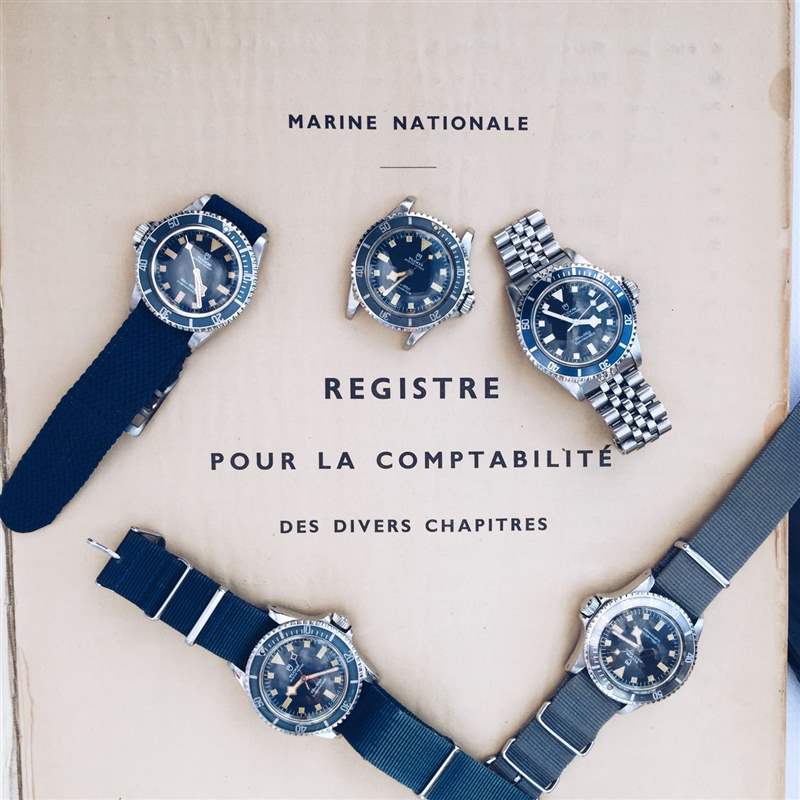 都鐸9401 MARINE NATIONALE MN78 SUBMARINER的原創(chuàng)故事-復刻表