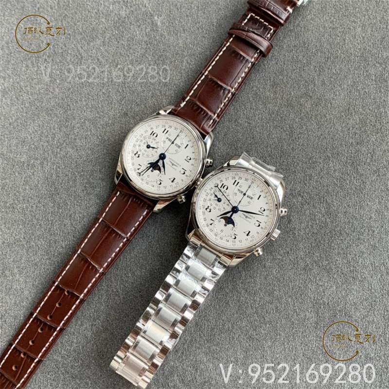 3M廠浪琴名匠月相八針復刻表對比tw廠、gs廠、jf廠那個好-復刻表