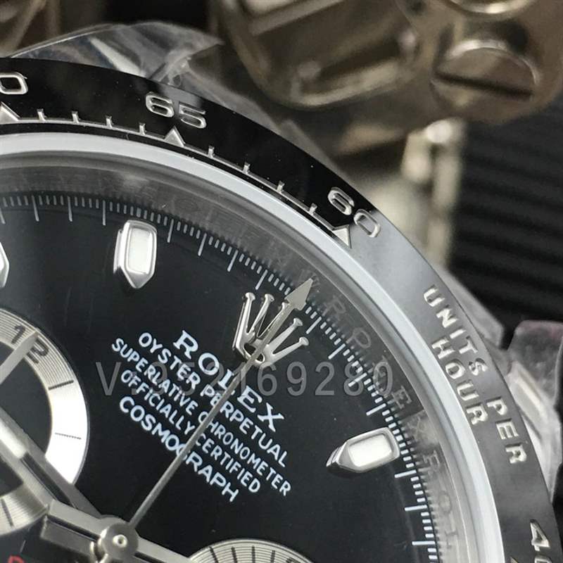 N廠迪通拿V3版「4130機(jī)芯」黑鋼迪116500LN陶瓷圈黑面表盤(pán)-復(fù)刻表