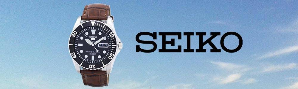 精工 5 運(yùn)動(dòng)自動(dòng) 23 珠寶比例棕色皮革 SNZF17J1-LS7 男士手表-復(fù)刻表