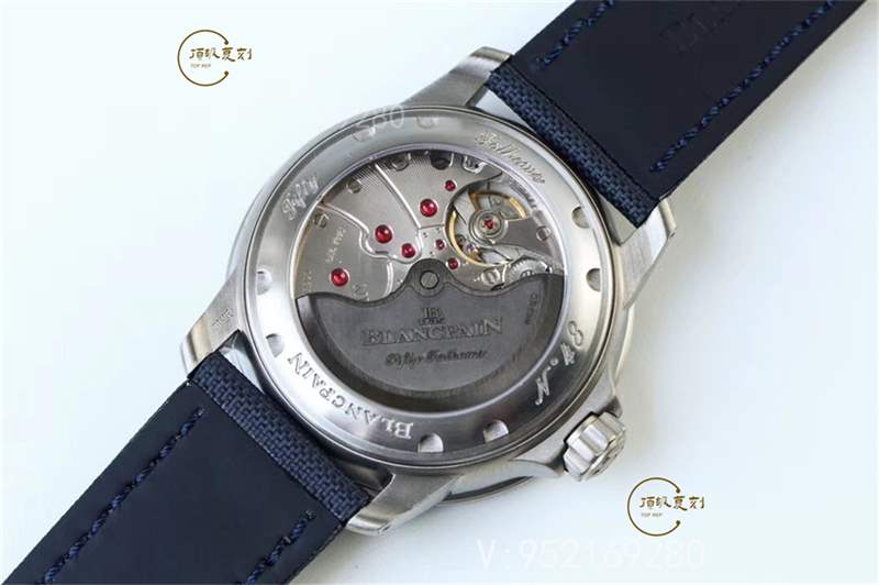 ZF廠寶珀五十噚5015鈦殼藍盤復刻做工怎么樣-復刻表