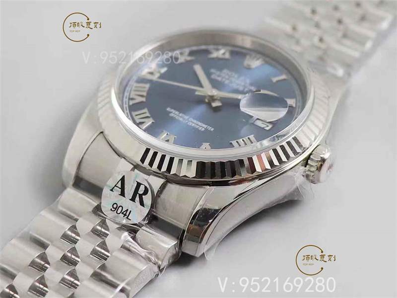 AR廠勞力士v3版日志36mm羅馬數字盤質量如何，對比正品怎么樣-復刻表