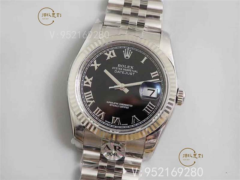 AR廠勞力士v3版日志36mm羅馬數字盤質量如何，對比正品怎么樣-復刻表