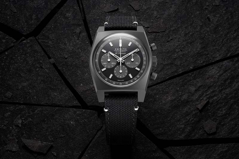 真力時Chronomaster Revival “暗影”手表-復(fù)刻表