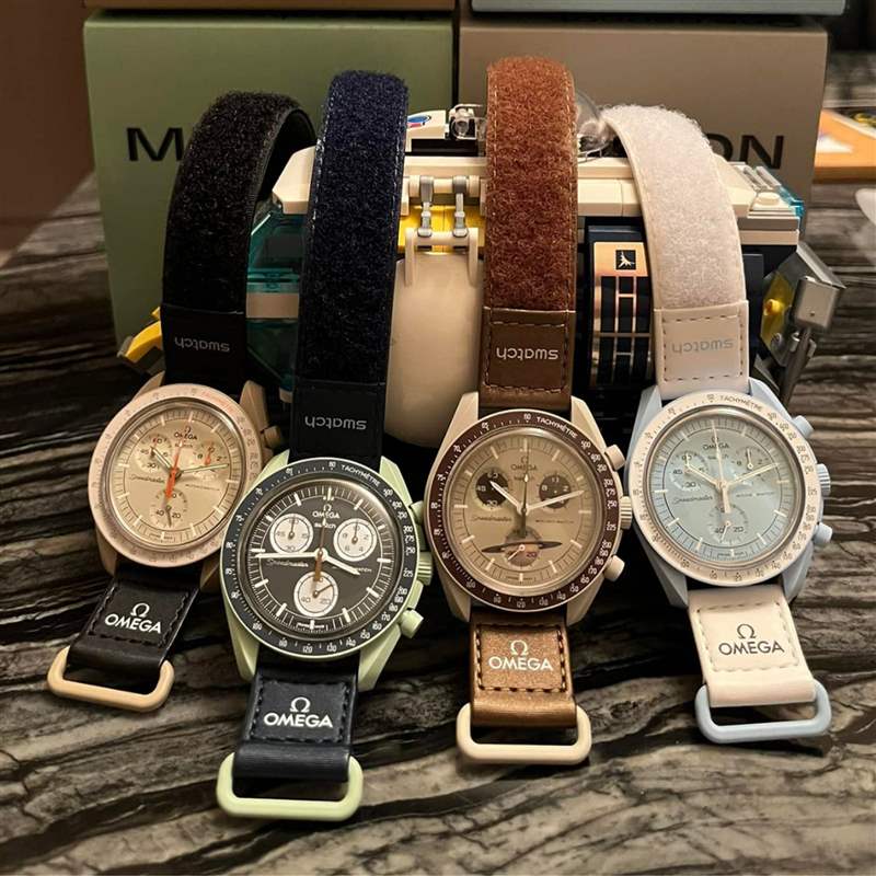 MoonSwatch手表行情下跌網友分享原價購買平價OMEGA登月表心得-復刻表