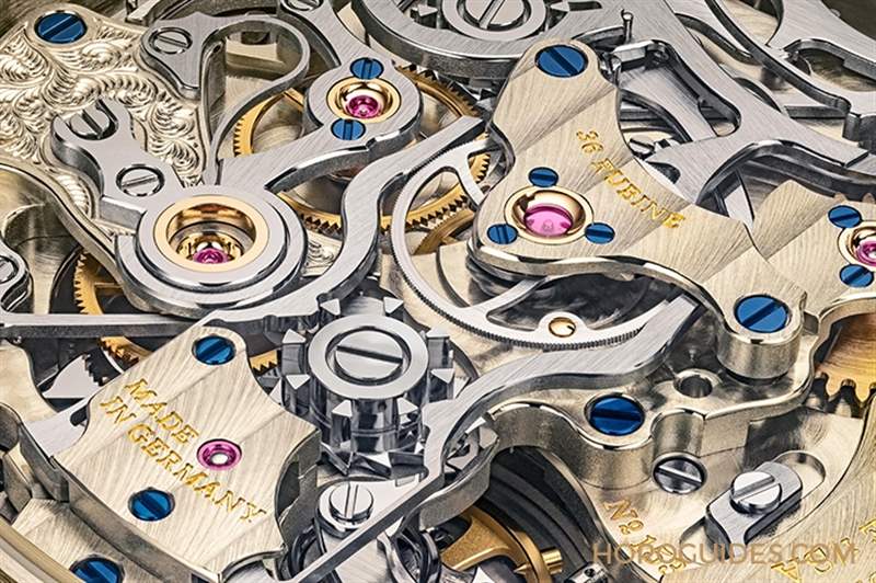 朗格1815 Rattrapante追針計(jì)時碼表-L101.2 型自制機(jī)芯-復(fù)刻表