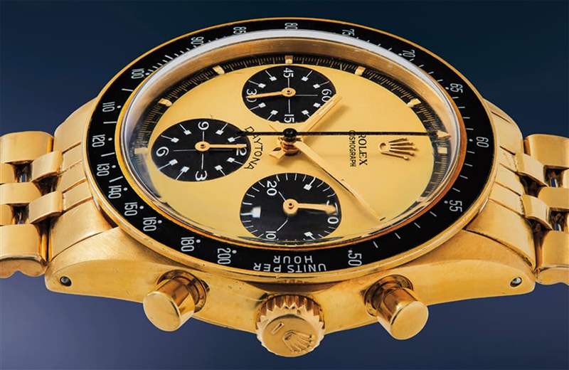 Rolex Paul Newman Daytona 6264將拍賣(mài)激罕檸檬面手表估值千萬(wàn)-復(fù)刻表