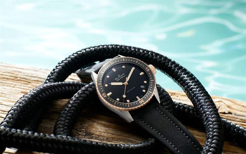 BLANCPAIN五十噚深潛器腕表全面改款，罕見半金限量版現身！-復刻表