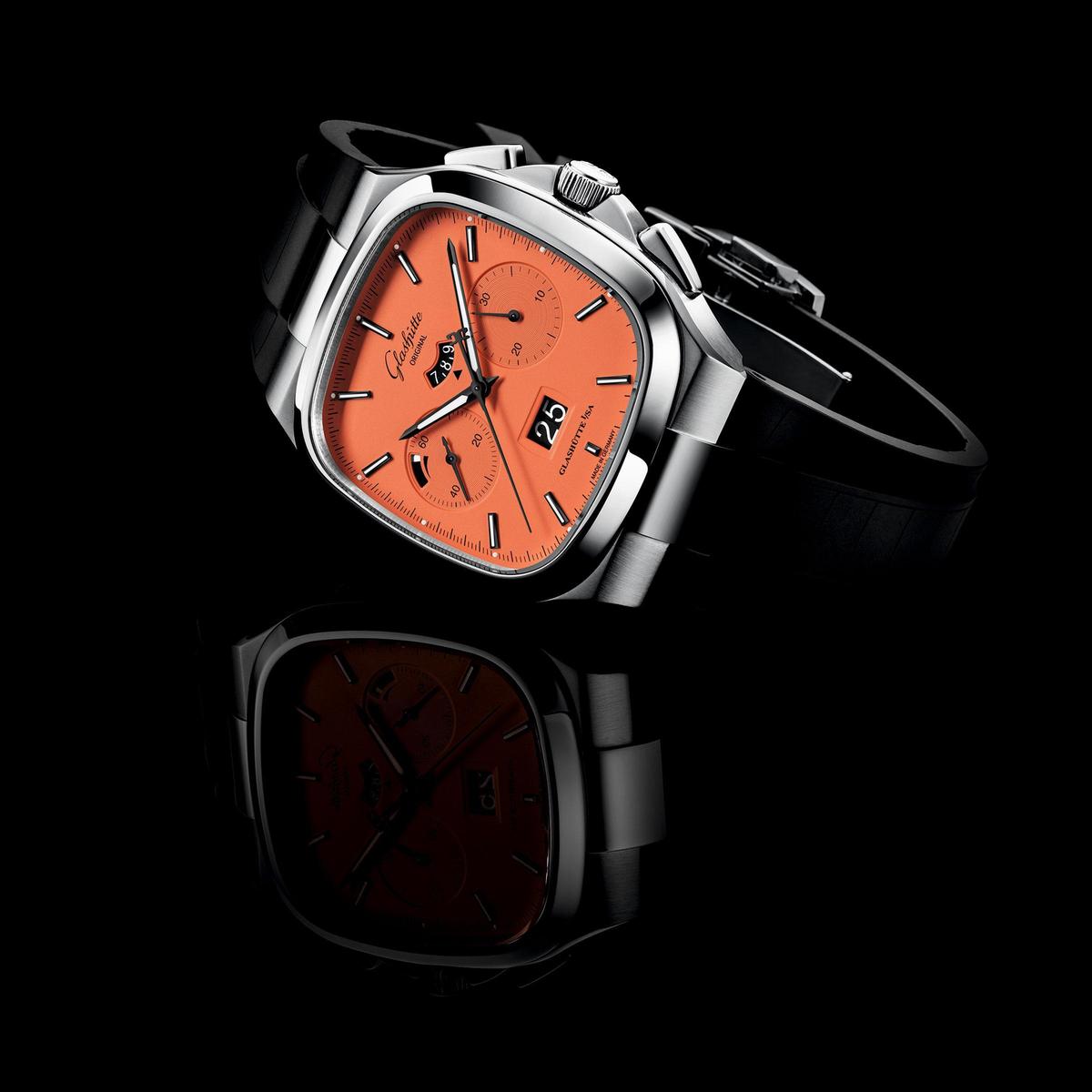 華麗復古新色登場！格拉蘇蒂原創Seventies大日期計時碼表限量版-復刻表