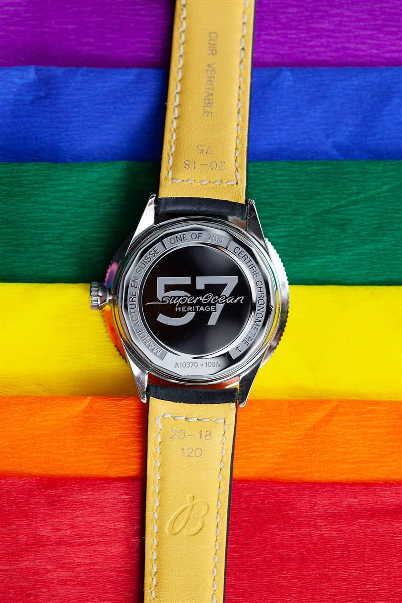 百年靈超級海洋文化系列限量版彩色時標腕表評測-復(fù)刻表