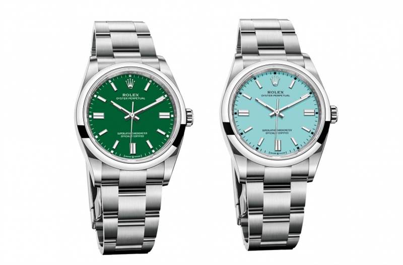 有什么勞力士入門款推薦？Rolex Oyster Perpetual 2020帶來搶眼配色-復刻表