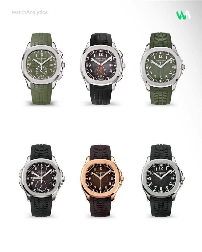 PP百達翡麗Aquanaut手表二級市場價格趨勢6大熱門款近月跌逾16%-復刻表