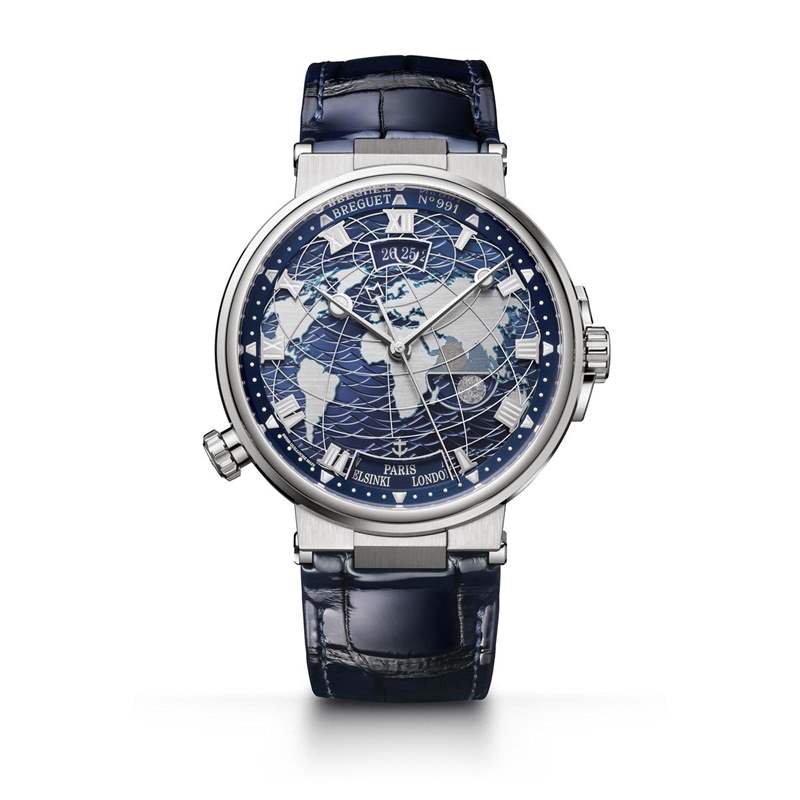 兩地時間切換自如！寶璣Marine Hora Mundi 5557-復刻表