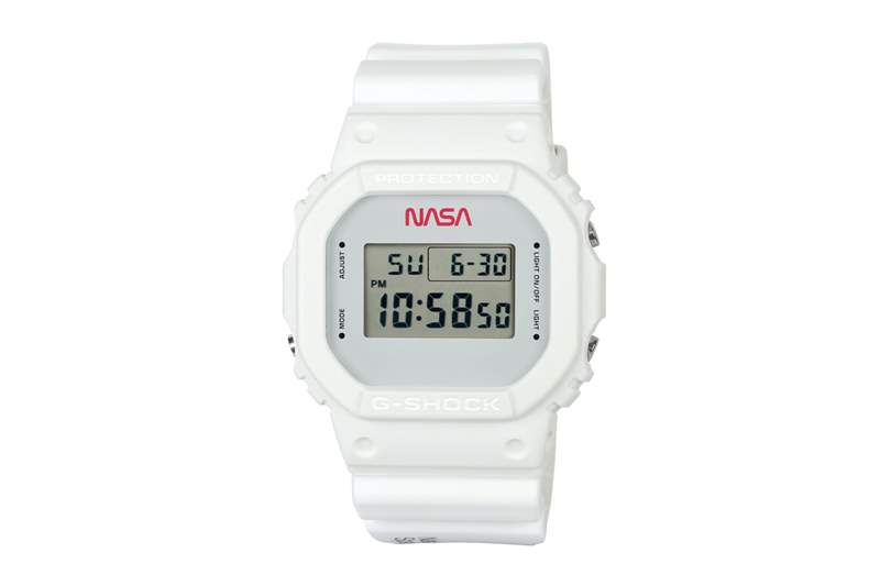 卡西歐G-Shock DW5600 NASA限量版-復刻表