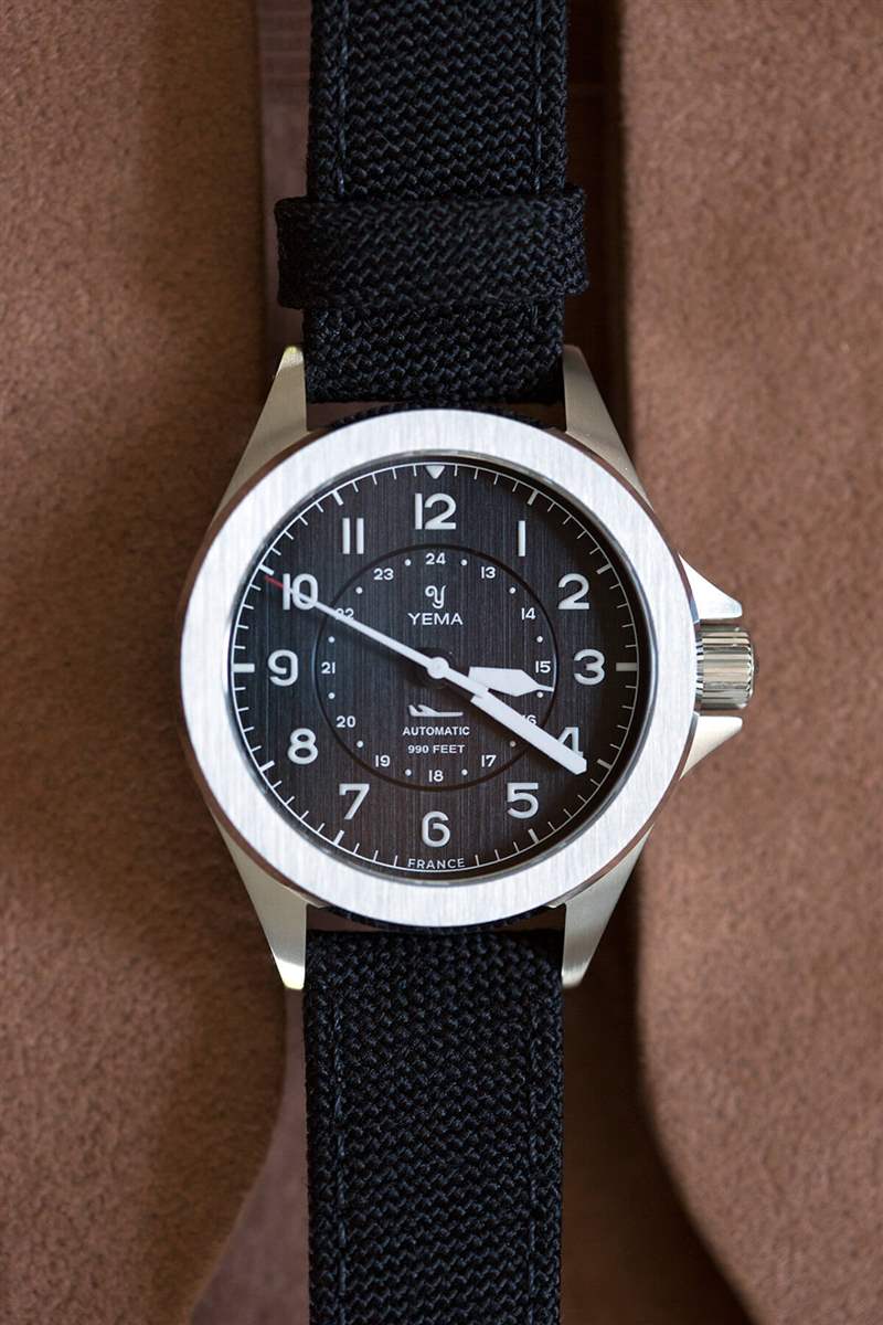 法國小眾手表野馬Yema Flygraf Pilot M1（帶動手圖片）-復刻表