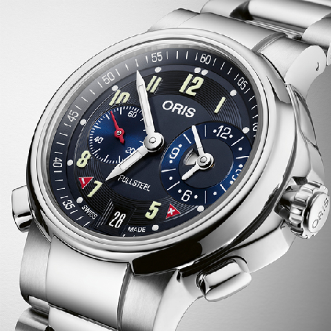 實用功能的驚喜復刻！ORIS H?lstein限量款重現Full Steel Worldtimer-復刻表