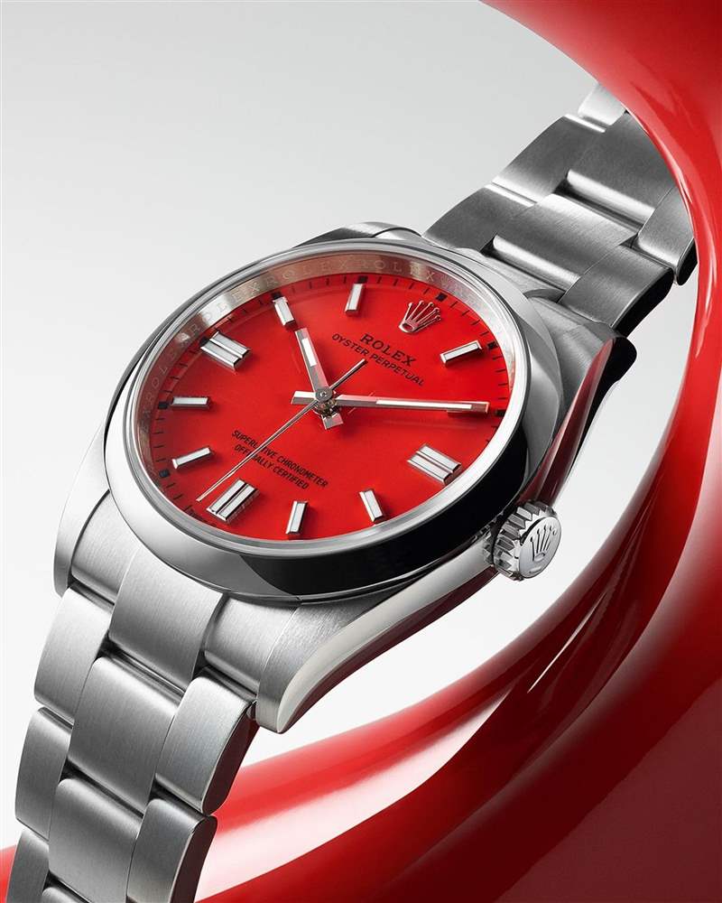Rolex OP手表珊瑚紅表面爆冷暴升63% 同期漲幅超越Tiffany Blue-復(fù)刻表