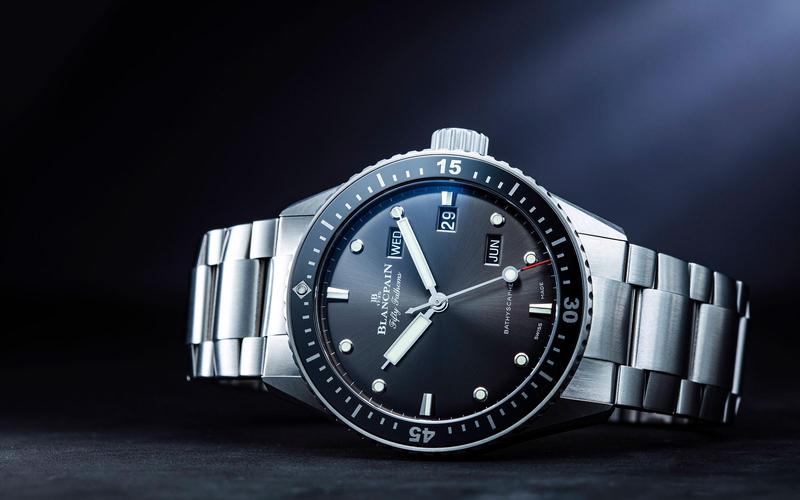 BLANCPAIN五十噚深潛器腕表全面改款，罕見半金限量版現身！-復刻表