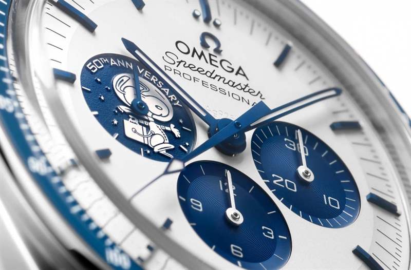 Omega Speedmaster Silver Snoopy Award 50周年腕表！第三代Snoopy版絕對是Speedmaster迷務必入手之一枚-復刻表
