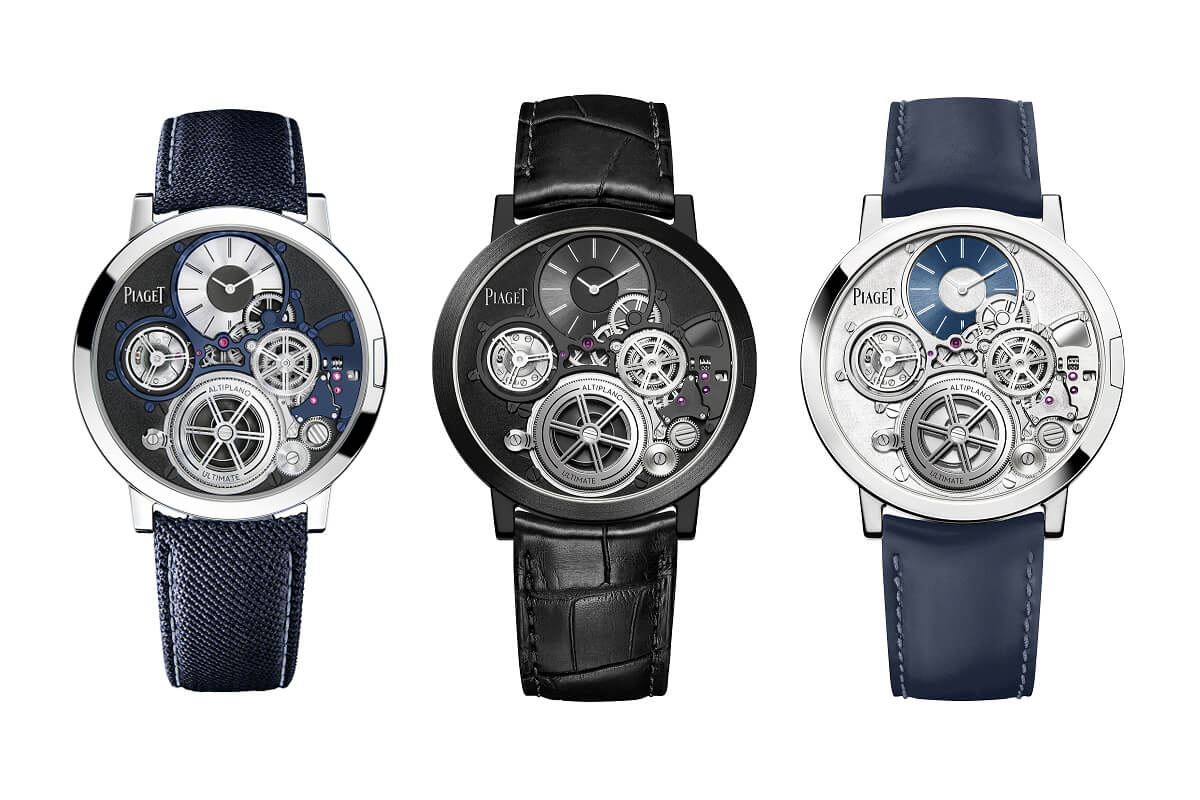 伯爵Altiplano Ultimate Concept系列多齒輪超薄腕表G0A45500-復刻表