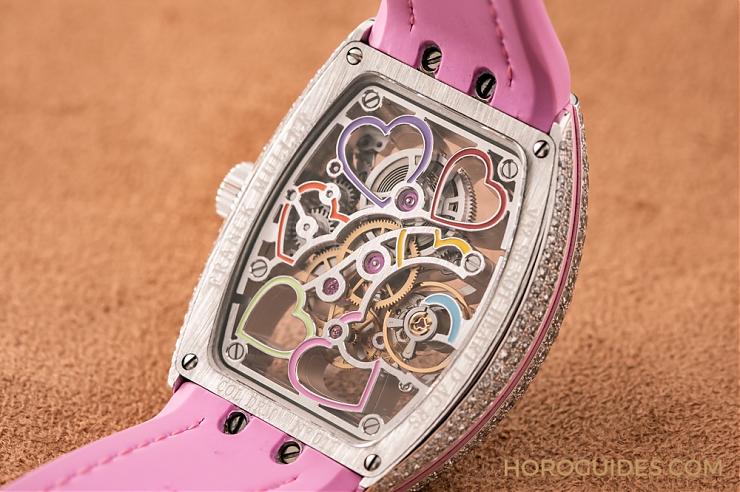 Vanguard Yachting玫瑰金白色面盤-Vanguard Heart Skeleton｜打動她的心-復(fù)刻表