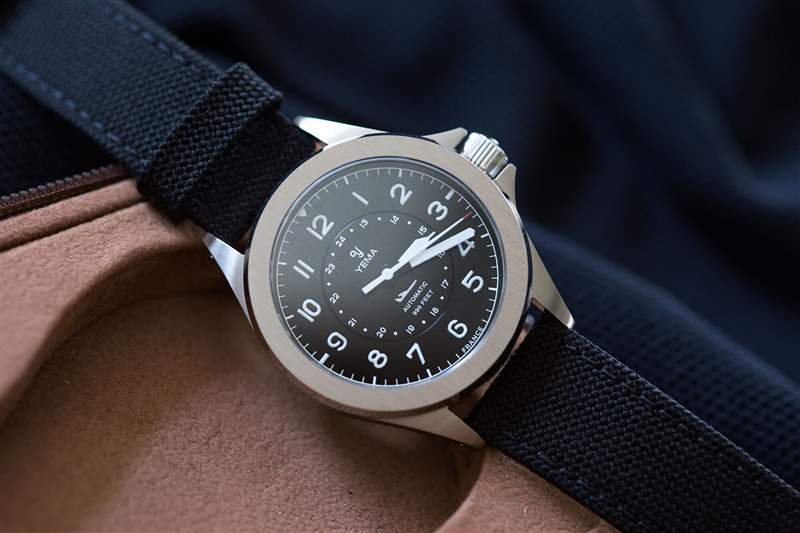 法國小眾手表野馬Yema Flygraf Pilot M1（帶動手圖片）-復刻表