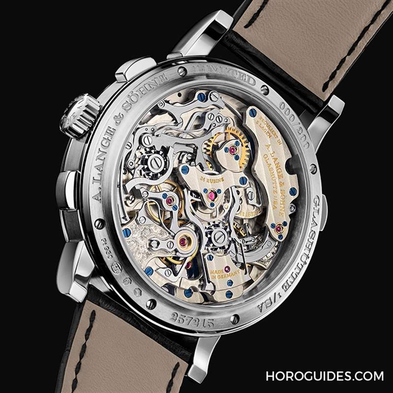 朗格1815 Rattrapante追針計(jì)時碼表-L101.2 型自制機(jī)芯-復(fù)刻表