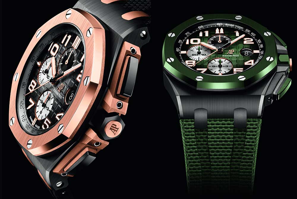 愛彼ap皇家橡樹離岸煙熏表盤,男士們的顏色-復刻表