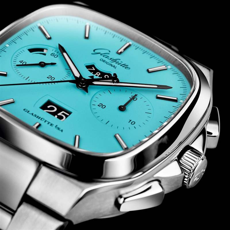 華麗復古新色登場！格拉蘇蒂原創Seventies大日期計時碼表限量版-復刻表