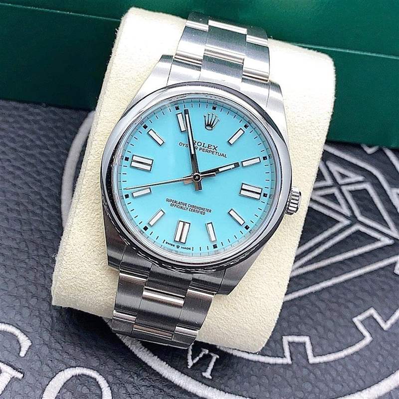 勞力士Rolex停產OP系列部分手表最搶手41mm TIFFANY色表面已成歷史？-復刻表