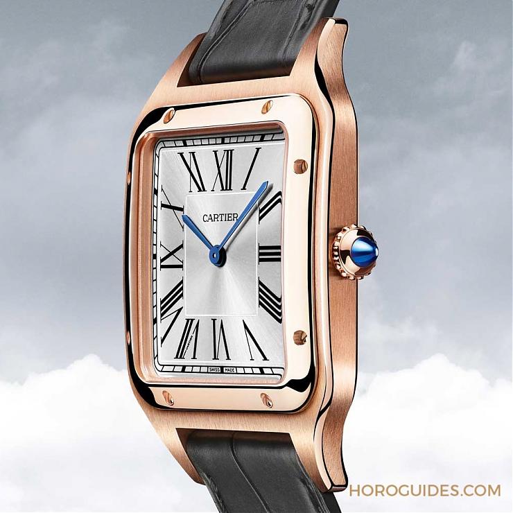 放大經典原味｜搭載機械機芯的Cartier Santos-Dumont XL-復刻表