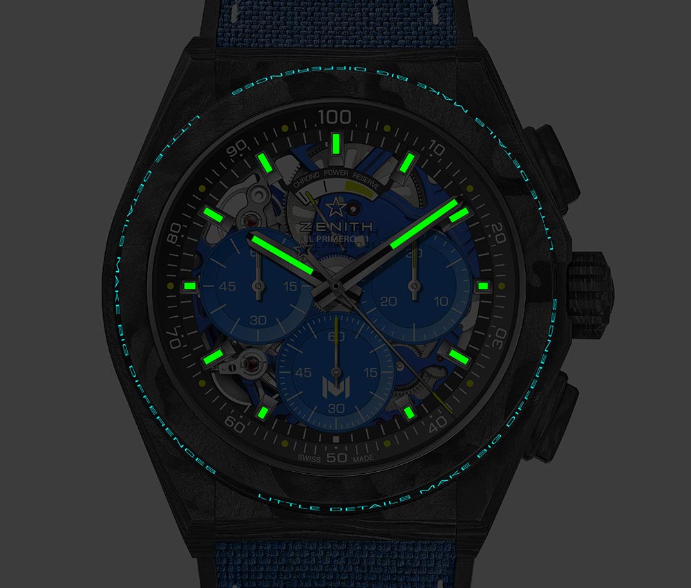 真力時(shí)天頂DEFY 21 帕特里克·莫拉托格魯版-復(fù)刻表