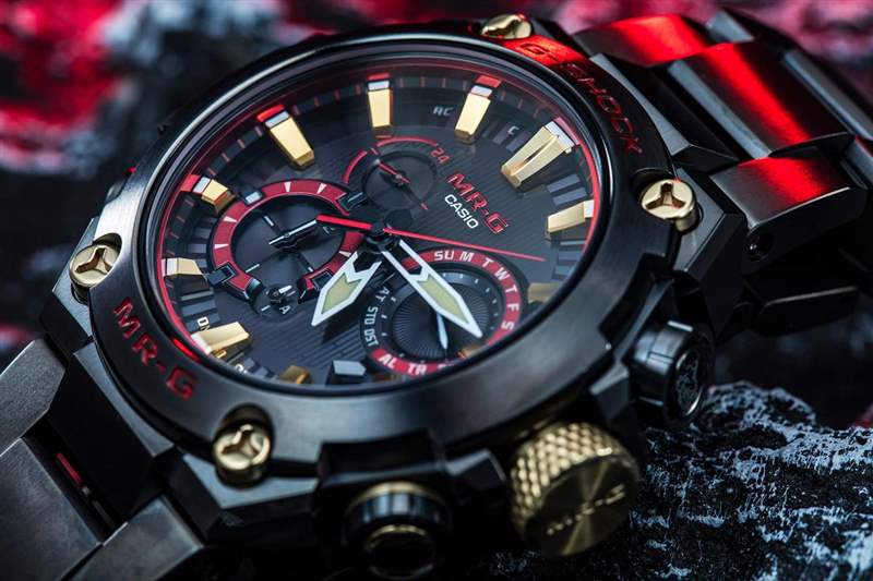日本武士紅！G-SHOCK MR-G系列新款重現(xiàn)「赤備」主題-復刻表