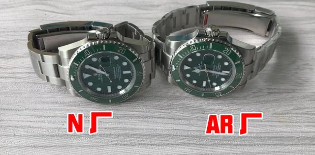 N廠勞力士綠水鬼對比ar廠怎么樣,那個更值得入手-復刻表