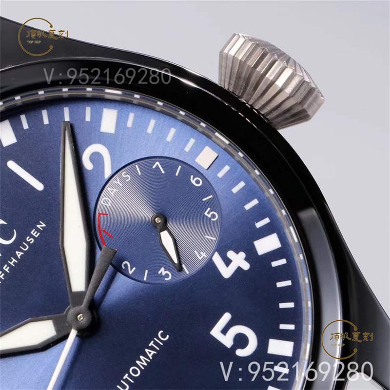 ZF廠萬國大飛-ZF廠萬國大飛行員IW502003藍盤陶瓷復刻做工怎么樣-復刻表