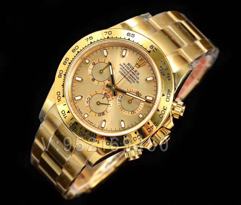 N廠勞力士迪通拿116508金盤40MM金表復(fù)刻表-復(fù)刻表
